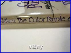 Alice Walker THE COLOR PURPLE First Edition First Printing Signed Index Card
