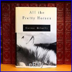 All the Pretty Horses, Cormac McCarthy. SIGNED First Edition, 1st Printing