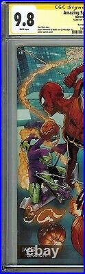 Amazing Spider-Man #798 CGC 9.8 SS STAN LEE 1st RED GOBLIN Garron Variant Cover