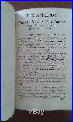 American 1644 QUECHUA MANUSCRIPT book Cuzco Peru taught children Spanish US