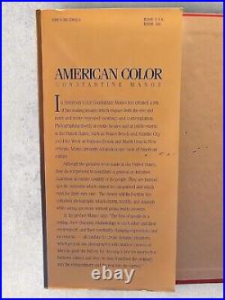 American Color by Constantine Manos First Edition Signed 1995 Photography