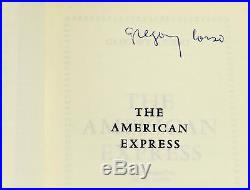 American Express by GREGORY CORSO SIGNED First Edition 1961 1st State Beats