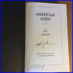 American Gods, Neil Gaiman (Signed, Limited First Edition, Hardcover in Jacket)