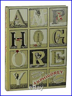 Amphigorey SIGNED by EDWARD GOREY First Trade Edition 1972 1st