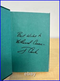 An Outdoor Journal, by Jimmy Carter. 1988. SIGNED First Edition Hardcover/DJ