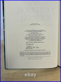 An Outdoor Journal, by Jimmy Carter. 1988. SIGNED First Edition Hardcover/DJ