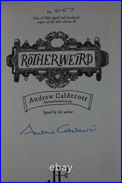 Andrew Caldecott Rotherweird trilogy signed limited first edition