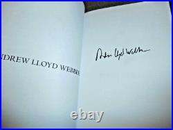 Andrew Lloyd Webber Unmasked Signed Limited Slipcased First Edition Hardcover