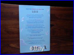 Andrew Sean Greer/less/signed First Edition/1st Printing/fine In Fine Jacket