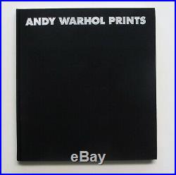 Andy Warhol Signed Prints Book 1985 First Edition