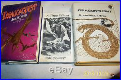 Anne Mccaffrey, Dragonriders of Pern, Novels, Short Stories First editions 19 books