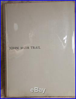 Ansel Adams, SIERRA NEVADA THE JOHN MUIR TRAIL 1938 1st Edition Near Mint