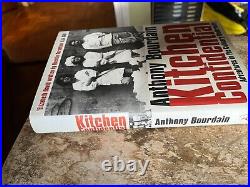 Anthony Bourdain Kitchen Confidential signed UK first edition