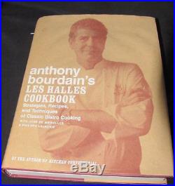 Anthony Bourdain's les Halles Cookbook Signed First Edition 2004