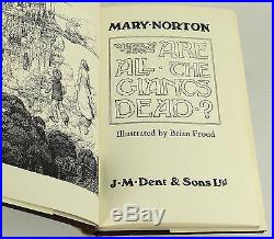 Are All the Giants Dead MARY NORTON SIGNED First Edition 1975 1st Brian Froud