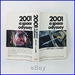 Arthur C. Clarke 2001 A Space Odyssey First Edition Signed 1968