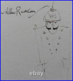 Arthur Rackham Signed Limited Edition 1 Of Only 100 Copies + An Original Drawing