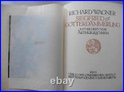 Arthur Rackham Signed Limited Edition 1 Of Only 100 Copies + An Original Drawing