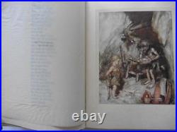 Arthur Rackham Signed Limited Edition 1 Of Only 100 Copies + An Original Drawing