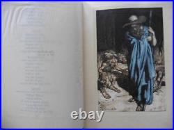 Arthur Rackham Signed Limited Edition 1 Of Only 100 Copies + An Original Drawing