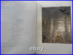 Arthur Rackham Signed Limited Edition 1 Of Only 100 Copies + An Original Drawing