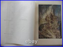 Arthur Rackham Signed Limited Edition 1 Of Only 100 Copies + An Original Drawing