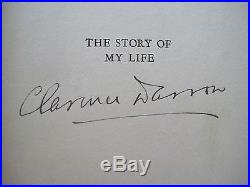Autobiography Of Clarence Darrow Signed By Clarence Darrow First Edition
