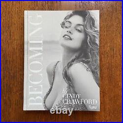 BECOMING BY CINDY CRAWFORD FIRST 1ST EDITION HARDBACK (SIGNED) Rizzoli book