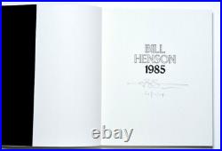 BILL HENSON 1985 x SIGNED 1ST EDITION