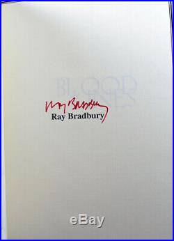 BLOODLINES Signed Lettered First Edition Matheson Bradbury I Am Legend Carpenter