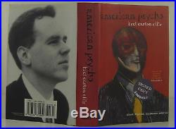 BRET EASTON ELLIS American Psycho SIGNED FIRST EDITION