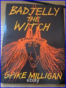 BadJelly the Witch Signed By Spike Milligan + An original sketch! 1973 1st