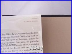 Barack Obama AUDACITY OF HOPE Signed FIRST EDITION 1ST PRINTING Certified COA