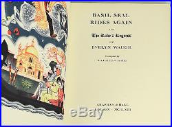 Basil Seal Rides Again by EVELYN WAUGH SIGNED First Edition 1963 Limited
