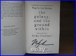 Becky Chambers Signed Wayfarers 1st Illumicrate sprayed edges Small Angry Planet