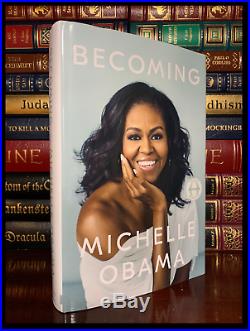 Becoming SIGNED by MICHELLE OBAMA New Hardback 1st Edition First Printing