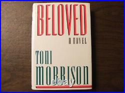 Beloved by Toni Morrison signed first edition