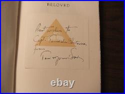 Beloved by Toni Morrison signed first edition