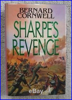 Bernard Cornwell Sharpe's Revenge First edition Signed Unique copy