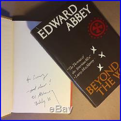 Beyond the Wall by Edward Abbey (Signed First Edition, Hardcover in Jacket)