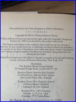 Bill Clinton US President My Life Signed 1st Edtn Book