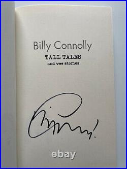 Billy Connolly Tall Tales SIGNED First Edition 2020