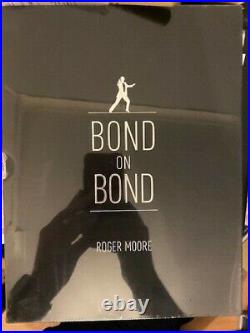 Bond On Bond Signed Slipcased Limited 1st Edition Unopened Sir Roger Moore Rare