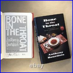 Bone in the Throat, Anthony Bourdain (Signed First Edition, Hardcover in Jacket)