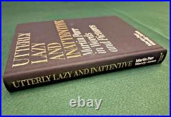 Book / Signed by Martin Parr / Utterly Lazy and Inattentive / Hardcover
