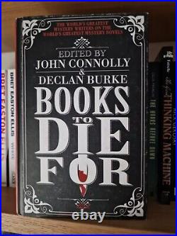 Books To Die For Signed First Edition Hardback Connolly Rankin Peter Robinson