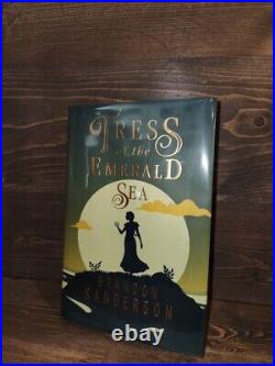 Brandon Sanderson SIGNED BOOK Tress of the Emerald Sea FIRST EDITION 1st Print