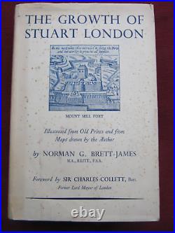 Brett-James GROWTH OF STUART LONDON (1935) First edition signed V RARE