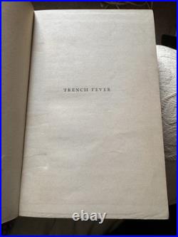 Byam 1919 Trench Fever First Edition INCLUDING SIGNED LETTER BY AUTHOR