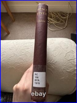 Byam 1919 Trench Fever First Edition INCLUDING SIGNED LETTER BY AUTHOR